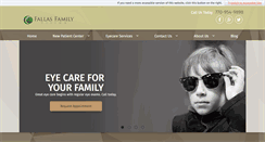 Desktop Screenshot of fallasfamilyvision.com